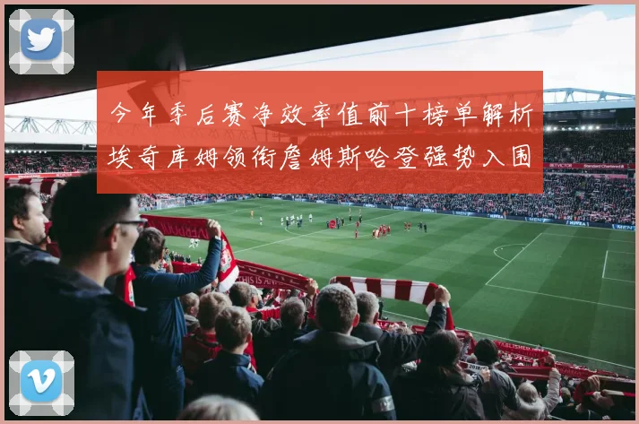 今年季后赛净效率值前十榜单解析埃奇库姆领衔詹姆斯哈登强势入围